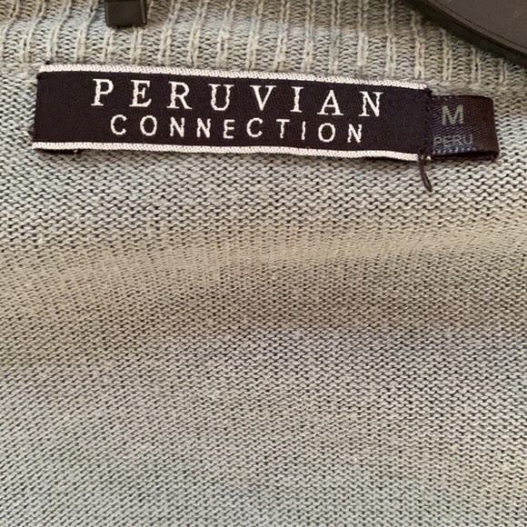 Peruvian Connection Cardigan, size M - Picture 3 of 6